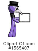 Purple Design Mascot Clipart #1565407 by Leo Blanchette