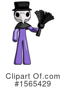Purple Design Mascot Clipart #1565429 by Leo Blanchette