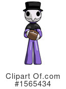 Purple Design Mascot Clipart #1565434 by Leo Blanchette