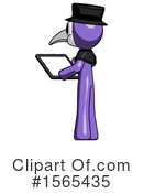 Purple Design Mascot Clipart #1565435 by Leo Blanchette