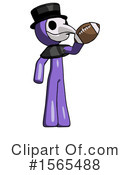 Purple Design Mascot Clipart #1565488 by Leo Blanchette