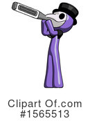 Purple Design Mascot Clipart #1565513 by Leo Blanchette