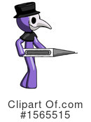 Purple Design Mascot Clipart #1565515 by Leo Blanchette