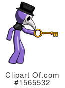 Purple Design Mascot Clipart #1565532 by Leo Blanchette