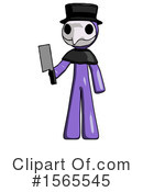 Purple Design Mascot Clipart #1565545 by Leo Blanchette