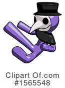 Purple Design Mascot Clipart #1565548 by Leo Blanchette