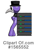 Purple Design Mascot Clipart #1565552 by Leo Blanchette