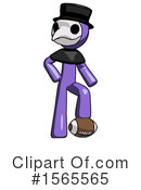 Purple Design Mascot Clipart #1565565 by Leo Blanchette