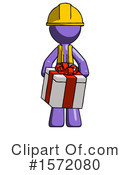 Purple Design Mascot Clipart #1572080 by Leo Blanchette