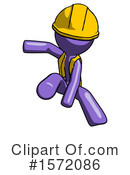 Purple Design Mascot Clipart #1572086 by Leo Blanchette