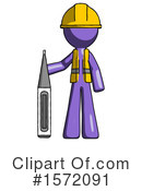 Purple Design Mascot Clipart #1572091 by Leo Blanchette
