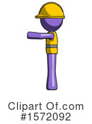 Purple Design Mascot Clipart #1572092 by Leo Blanchette