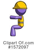 Purple Design Mascot Clipart #1572097 by Leo Blanchette