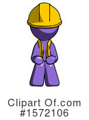 Purple Design Mascot Clipart #1572106 by Leo Blanchette