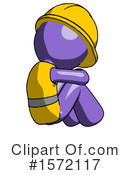 Purple Design Mascot Clipart #1572117 by Leo Blanchette