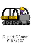 Purple Design Mascot Clipart #1572127 by Leo Blanchette