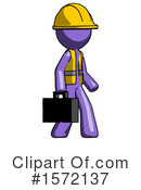 Purple Design Mascot Clipart #1572137 by Leo Blanchette