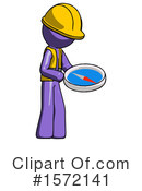 Purple Design Mascot Clipart #1572141 by Leo Blanchette
