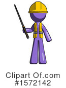 Purple Design Mascot Clipart #1572142 by Leo Blanchette