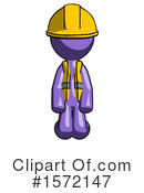 Purple Design Mascot Clipart #1572147 by Leo Blanchette