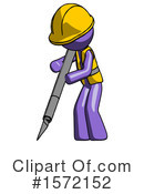 Purple Design Mascot Clipart #1572152 by Leo Blanchette