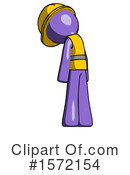 Purple Design Mascot Clipart #1572154 by Leo Blanchette