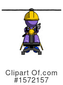 Purple Design Mascot Clipart #1572157 by Leo Blanchette