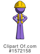 Purple Design Mascot Clipart #1572158 by Leo Blanchette