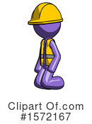 Purple Design Mascot Clipart #1572167 by Leo Blanchette