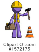 Purple Design Mascot Clipart #1572175 by Leo Blanchette
