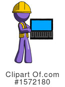Purple Design Mascot Clipart #1572180 by Leo Blanchette