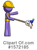 Purple Design Mascot Clipart #1572185 by Leo Blanchette