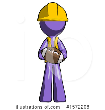 Royalty-Free (RF) Purple Design Mascot Clipart Illustration by Leo Blanchette - Stock Sample #1572208