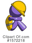 Purple Design Mascot Clipart #1572218 by Leo Blanchette