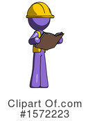 Purple Design Mascot Clipart #1572223 by Leo Blanchette