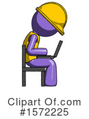 Purple Design Mascot Clipart #1572225 by Leo Blanchette