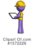 Purple Design Mascot Clipart #1572226 by Leo Blanchette