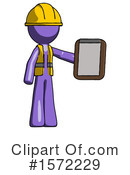 Purple Design Mascot Clipart #1572229 by Leo Blanchette