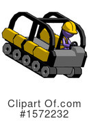 Purple Design Mascot Clipart #1572232 by Leo Blanchette