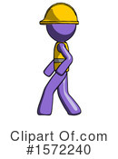 Purple Design Mascot Clipart #1572240 by Leo Blanchette