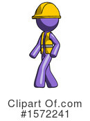 Purple Design Mascot Clipart #1572241 by Leo Blanchette