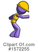 Purple Design Mascot Clipart #1572255 by Leo Blanchette