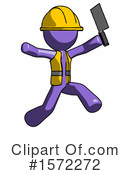 Purple Design Mascot Clipart #1572272 by Leo Blanchette