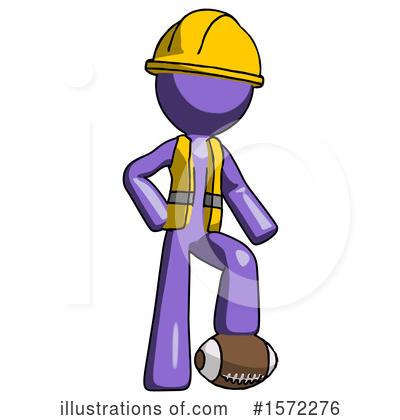 Royalty-Free (RF) Purple Design Mascot Clipart Illustration by Leo Blanchette - Stock Sample #1572276