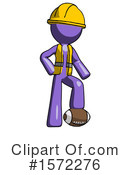 Purple Design Mascot Clipart #1572276 by Leo Blanchette