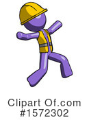 Purple Design Mascot Clipart #1572302 by Leo Blanchette