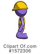 Purple Design Mascot Clipart #1572306 by Leo Blanchette