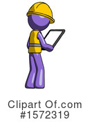 Purple Design Mascot Clipart #1572319 by Leo Blanchette