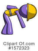 Purple Design Mascot Clipart #1572323 by Leo Blanchette