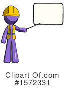 Purple Design Mascot Clipart #1572331 by Leo Blanchette